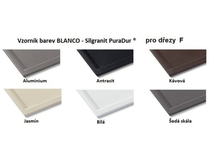 Granitový drez Blanco AXIA III 6 S-F InFino sivá skala + doska