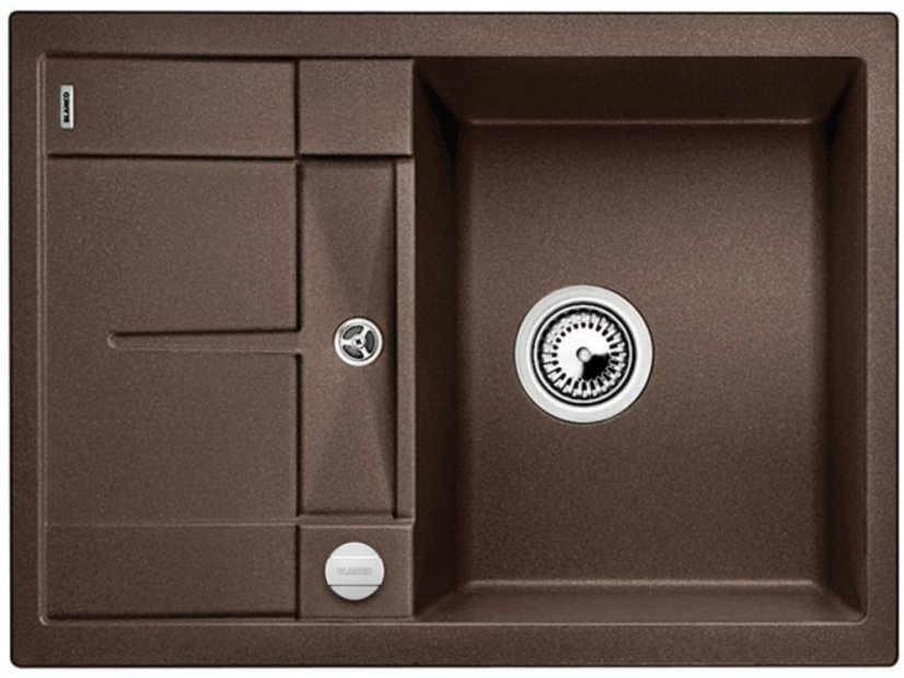 Granitový dřez Blanco Metra 45 S Compact kávová s excentrem