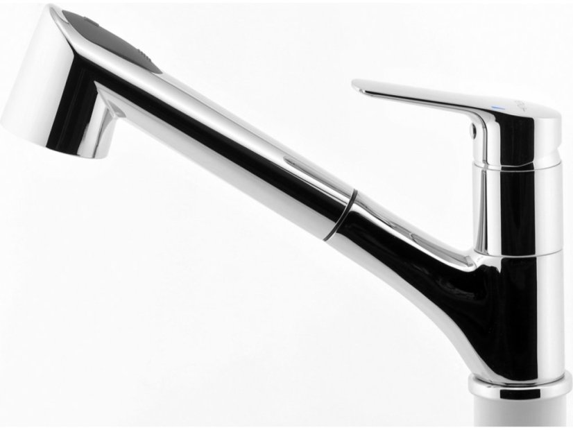 Dřezová teleskopická baterie Metalia 54, chrom