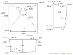 Set Sinks FRAME 457 Titanium + batéria Sinks PRONTO Titanium