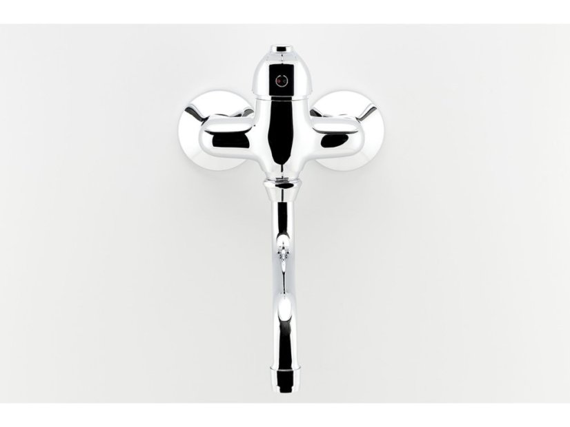 Nástenná batéria 100 mm Titania Iris chróm 92074-0