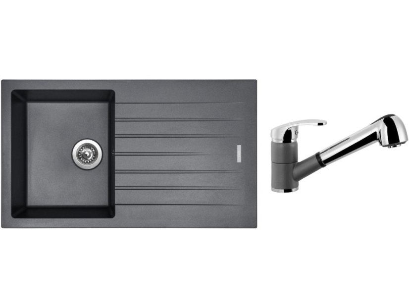 Set Sinks PERFECTO 860 Titanium + batéria Sinks LEGENDA S Titanium
