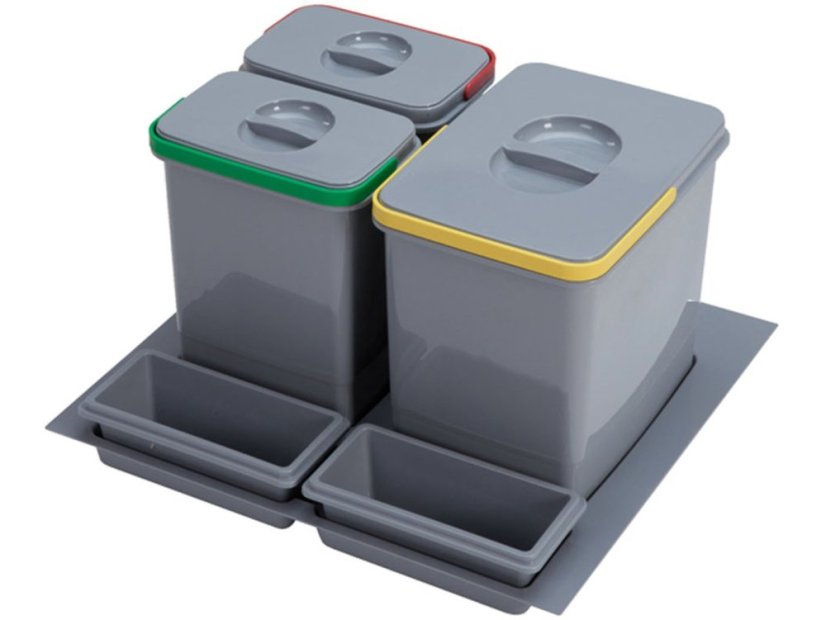 Sinks PRACTIKO 600 1x15l+2x7l Sinks PRACTIKO 600 1x15l+2x7l