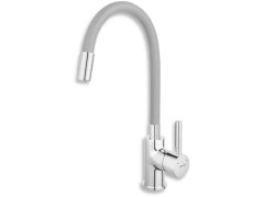 Dřezová baterie Novaservis Ferro Stříbrošedá/chrom 70710.0S