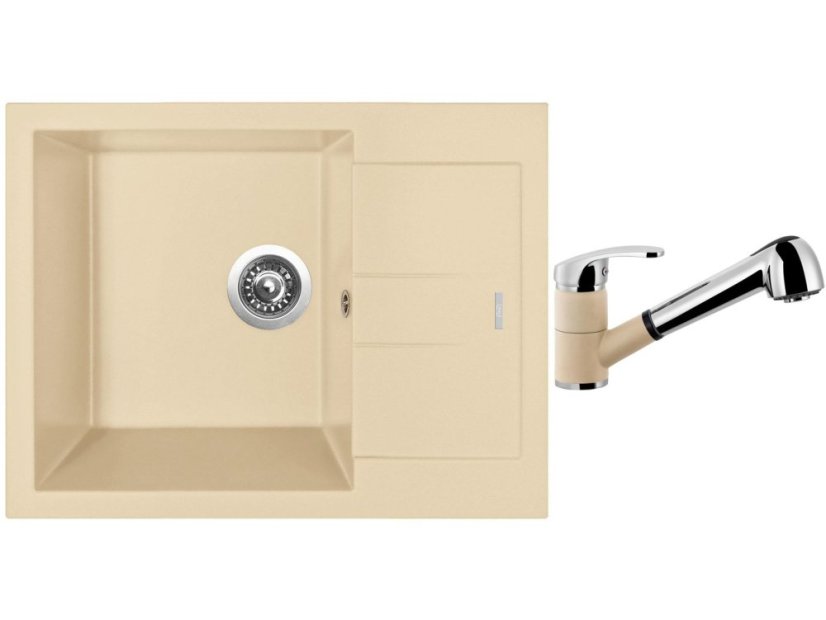 Set Sinks AMANDA 650 Sahara + batéria Sinks LEGENDA S Sahara
