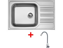 Sinks STAR 780 XXL + ELASTA nerez/sivá Sinks STAR 780 XXL + ELASTA nerez/sivá