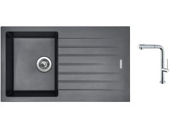 Set Sinks PERFECTO 860 Titanium + baterie Sinks SLIM S2 kartáčovaná Set Sinks PERFECTO 860 Titanium + baterie Sinks SLIM S2 kartáčovaná