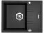 Sinks LINEA 600 XC Metalblack + Vitalia GR
