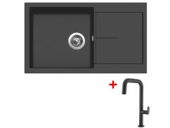 Set Sinks Infinity 860 Nanoblack+EVA P Nanoblack Set Sinks Infinity 860 Nanoblack+EVA P Nanoblack