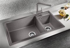 Granitový drez Blanco METRA 9 biela soft
