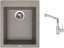 Set Sinks CUBE 410 Truffle + baterie Sinks MIX 350 P chrom