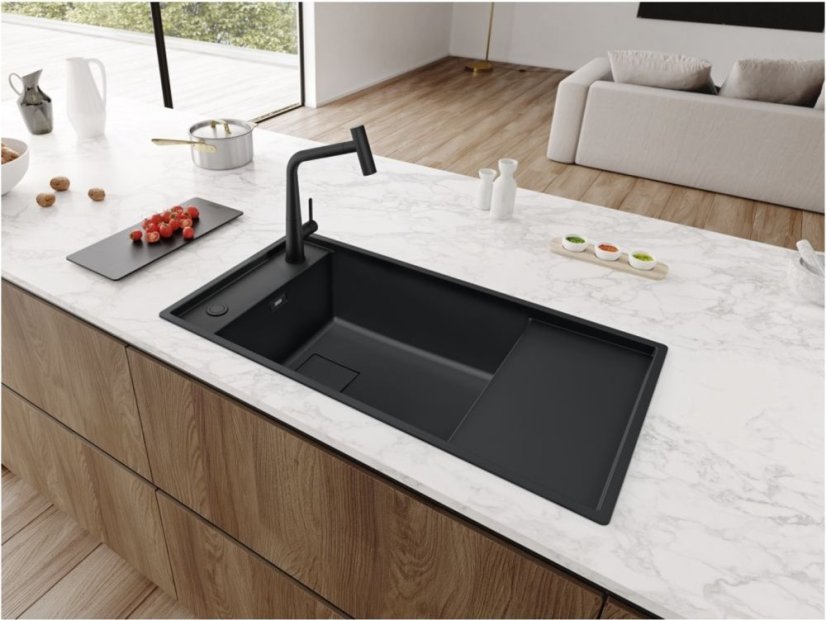 Franke Colorline Easy Click knoflík Matná černá - 5