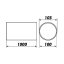 Potrubí kulaté 100x1000mm Potrubí kulaté 100x1000mm