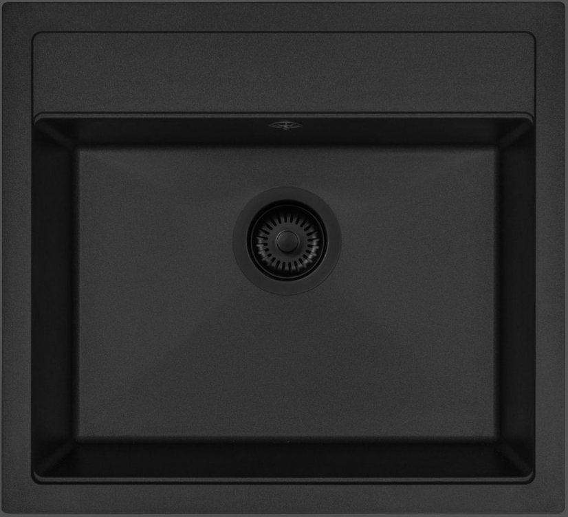 Sinks Solo 560 BL Pureblack granitový jednodřez - 1