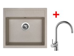 Set Sinks Solo 560 Avena + Vitalia Set Sinks Solo 560 Avena + Vitalia