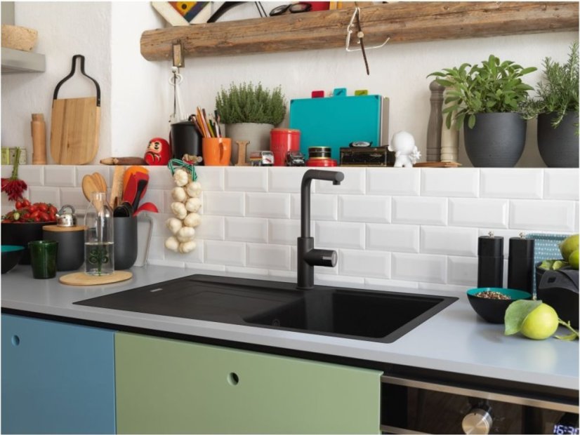 Dřezová baterie Franke FN 5541.901 URBAN 2.0 Matná černá - 5