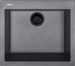 Sinks CUBE 560 BL Nanogrey granitový jednodřez - 1