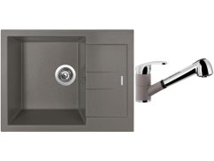 Set Sinks AMANDA 650 Truffle + baterie Sinks LEGENDA S Truffle Set Sinks AMANDA 650 Truffle + baterie Sinks LEGENDA S Truffle