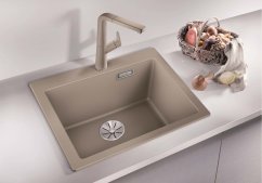 Granitový drez Blanco Pleon 5 Sivá vulkán Granitový drez Blanco Pleon 5 Sivá vulkán
