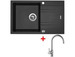 Set Sinks Linea 780 XC Metalblack + Vitalia Set Sinks Linea 780 XC Metalblack + Vitalia