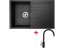 Set Sinks Grande 800 Granblack + Vitalia GR
