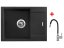 Set Sinks RAPID 580 Granblack + Flexia