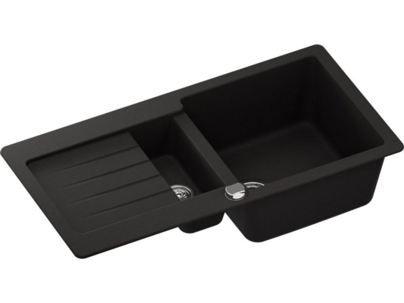 Granitový dřez Schock Typos D-150S-A Nero