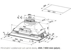 Vestavná digestoř Faber INKA SMART C LG A52
