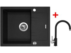 Set Sinks Linea 600 XC Granblack + Vitalia GR Set Sinks Linea 600 XC Granblack + Vitalia GR