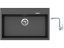 Set Sinks MAXIMO 780 Metalblack + batéria Sinks MIX 3 chróm