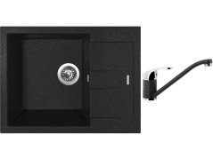 Set Sinks AMANDA 650 Granblack + batéria Sinks Pronto Grandblack Set Sinks AMANDA 650 Granblack + batéria Sinks Pronto Grandblack