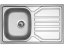 Set Sinks OKIO 800 V 0,7mm leštěný + baterie Sinks  EVERA chrom