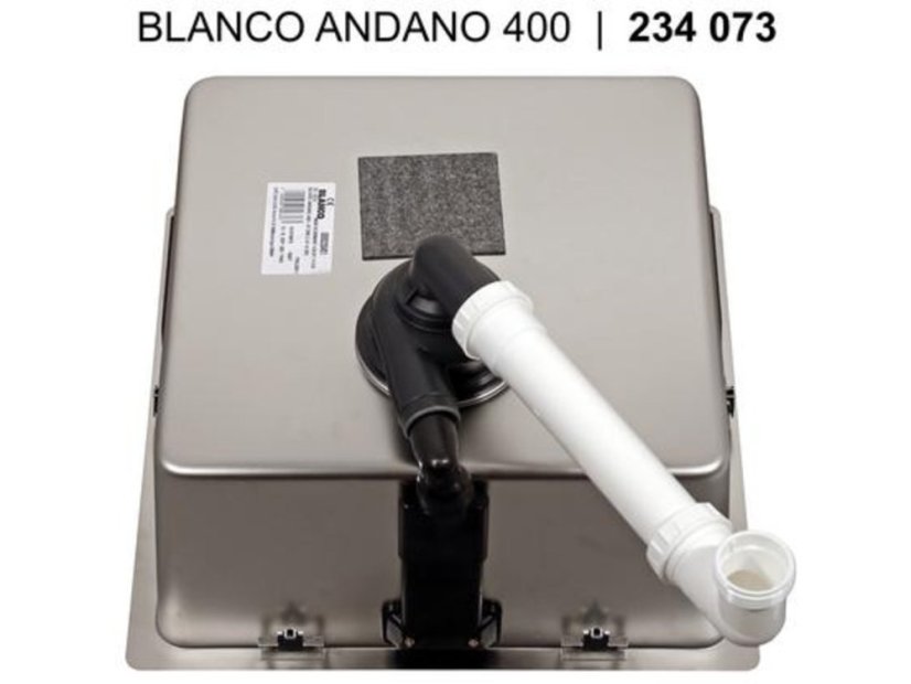 Nerezový drez Blanco Andano 400 IF InFino Nerez hodvábny lesk