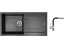 Set Sinks AMANDA 990 Metalblack + batéria Sinks ENIGMA S Metalblack