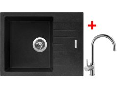 Sinks PERFECTO 650 Granblack + Vitalia Sinks PERFECTO 650 Granblack + Vitalia