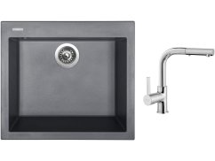 Set Sinks CUBE 560 Titanium + batéria Sinks ENIGMA S chróm Set Sinks CUBE 560 Titanium + batéria Sinks ENIGMA S chróm