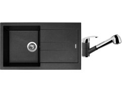 Set Sinks AMANDA 860 Metalblack + batéria Sinks LEGENDA S Metalblack Set Sinks AMANDA 860 Metalblack + batéria Sinks LEGENDA S Metalblack