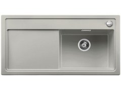 Granitový dřez Blanco ZENAR XL 6 S Silgranit perlově šedá dřez vpravo s excentrem Granitový dřez Blanco ZENAR XL 6 S Silgranit perlově šedá dřez vpravo s excentrem
