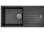 Granitový drez Sinks PERFECTO 1000 Metalblack