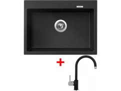 Set Sinks Maximo 680 Pureblack + Vitalia GR Set Sinks Maximo 680 Pureblack + Vitalia GR