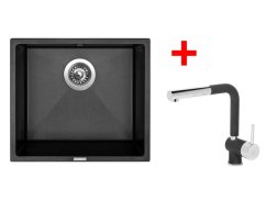 Set Sinks FRAME 457 Metalblack + Mix 3 P GR Set Sinks FRAME 457 Metalblack + Mix 3 P GR