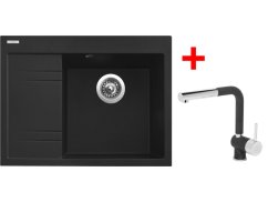 Sinks RIM 650 P Metalblack + Mix 3 P GR Sinks RIM 650 P Metalblack + Mix 3 P GR