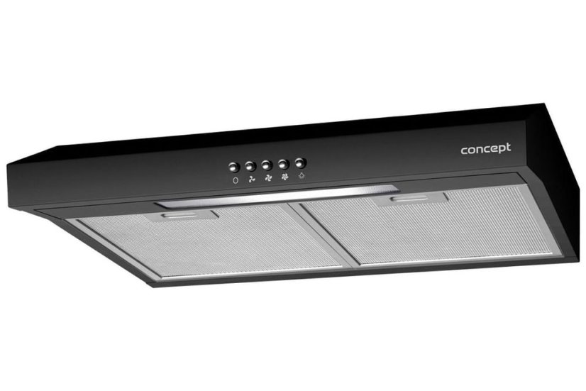 Concept OPP1250bc podvěsná digestoř černá 50 cm - 1