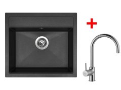 Set Sinks Solo 560 Granblack + Vitalia