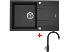 Set Sinks Linea 780 XC Metalblack + Vitalia GR Set Sinks Linea 780 XC Metalblack + Vitalia GR