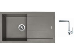Set Sinks AMANDA 860 Truffle + batéria Sinks MIX 3 chróm Set Sinks AMANDA 860 Truffle + batéria Sinks MIX 3 chróm