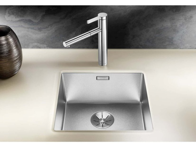 Nerezový dřez Blanco CLARON 400-U InFino Nerez durinox