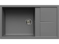 Granitový dřez Elleci Unico 410 Cemento G48 Granitový dřez Elleci Unico 410 Cemento G48