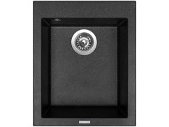 Set Sinks CUBE 410 Granblack + Mix 3 P GR Set Sinks CUBE 410 Granblack + Mix 3 P GR