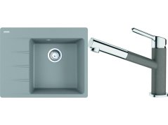 Set Franke CNG 611-62 TL/7 Šedý kámen + FC 3055.084
